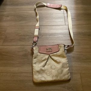 Coach Pink Crossbody Bag